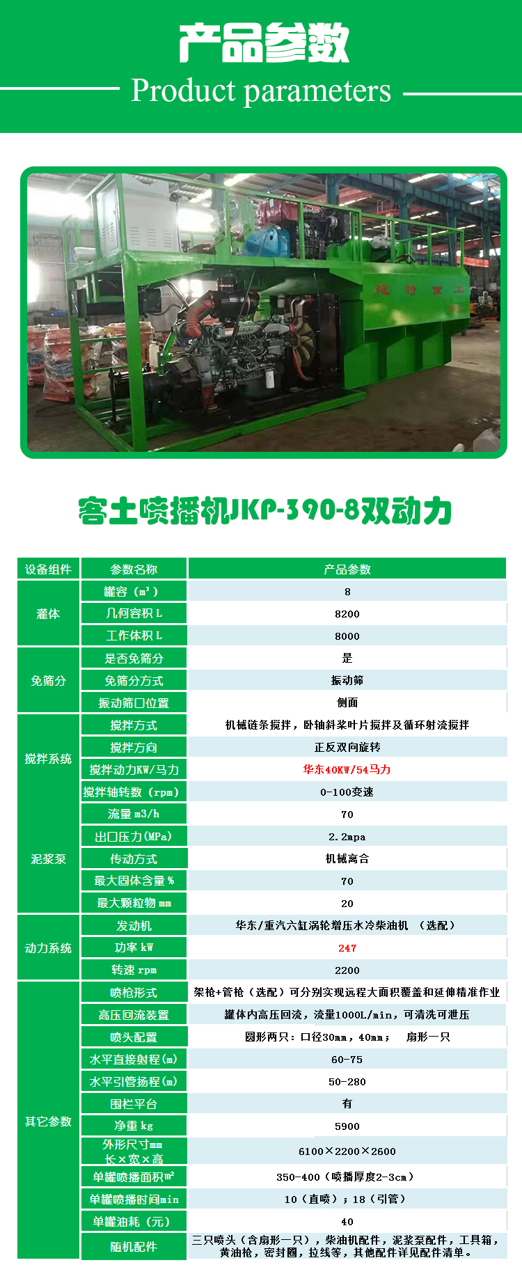 JKP-390客土喷播机(图4)